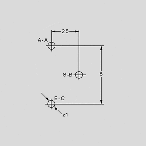 CA6HK010 Trimmer Side Adjust P5/2,5 10K Pin Board and Terminal