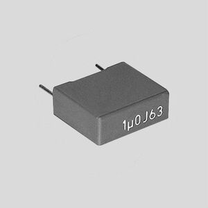 C0,1V250R10 MKT Capacitor 0,1uF 250V 10% P10 C_V_R_