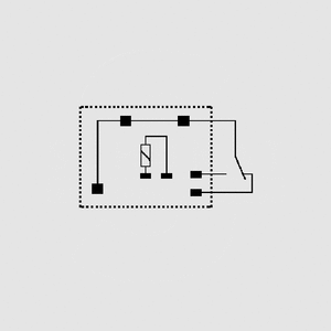 FRA2C-S2-DC12V High Current Relay SPDT 30A 12V 90R Circuit Diagram