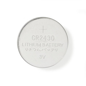 CR2430-LC Lithium knapbatteri 24 x 3,2mm. 3V, 300mAh Blister