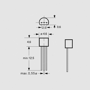 LP3988IMF-2,5 LDO U-Reg +2,5V 0,15A SOT23-5 TO92