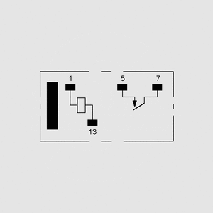 G6D-1A-ASI-DC5 Relay SPST 5A 5V 125R Circuit Diagram