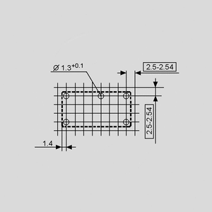 PE140-5 Relay SPDT 5A 5V 125R Pin Board
