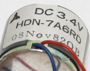 HDN-7A6RD DC-motor, 3.4V. T000507