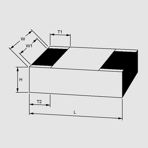 ELU154000-4 SMD Fuse Very Quick-acting 4,0A Dimensions