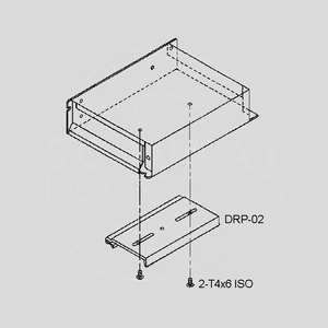 DRP-02 DIN-Rails Retaining Clip Alu DRP-02