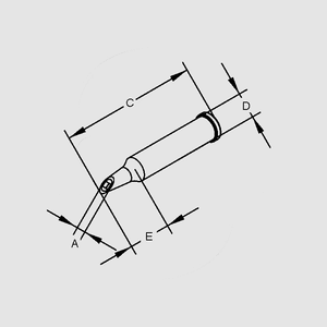 ERSA-102PDLF07 Soldering Tip Pencil Point 0,7mm_ ERSA-102WLF_