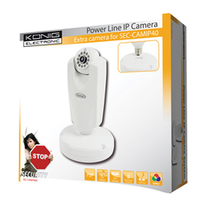 N-SEC-CAMIP40EC EXTRA POWERLINE IP CAMERA FOR SEC-CAMIP40