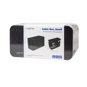 KAB0060 LogiLink® Cable Box, 235x115x120mm, Black