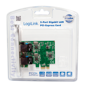 PC0075 2-Port Gigabit LAN PCI-Express Card