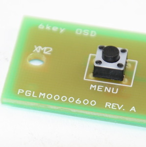 PGLM0000600-REV.A Board med 6 x matrixswitch + LED