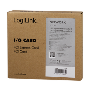HPC0087 10/100/1000/2500 MBit/s PCI Express network card