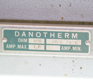 24C-250-1A Danotherm 250 Ohm modstand