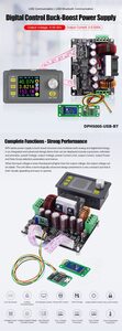 JT-DPH5005 Laboratoriestrømforsyning, Step UP / Step Down, programerbar BT+USB Tilbehør