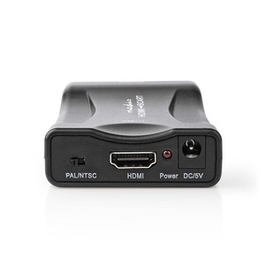 N-VCON3461BK HDMI  til SCART converter  | 1-vejs | 1080p | 1.2 Gbps | ABS | Sort