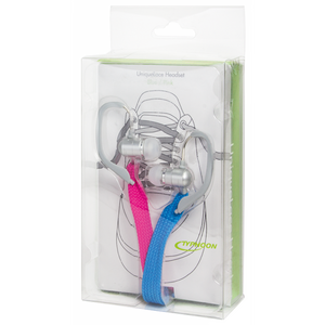 TM022 Headset with hands-free function, UniqueLace, blue/red