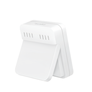 SC0119 Flat travel thermo- hygrometer (3 pcs.), with comfort level emoji display, white