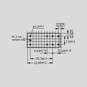 RT424F24B Relay DPDT 8A 24V 886R 2 Coils Pin Board