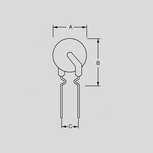 RXEF025 PolySwitch Resettable Device 72V 0,25A RXEF010...RXEF375