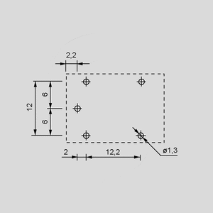 F36119-009A Relay SPDT 10A 9V 225R 36.11.9.009.4000 Pin Board