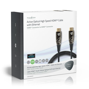 N-CVBG3400BK150 Optiske Hybrid HDMI™-kabel med Ethernet 4K@60Hz| AOC | HDMI™-stik - HDMI™-stik | 15,0 m | Sort