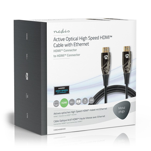 N-CVBG3400BK500 Optiske Hybrid HDMI™-kabel med Ethernet 4K@60Hz| AOC | HDMI™-stik - HDMI™-stik | 50,0 m | Sort