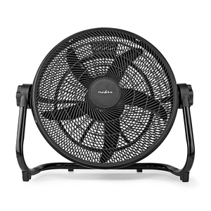 N-FNXL10CBK50 Gulvventilator, vipbar, 3 hastigheder, 50 cm, sort