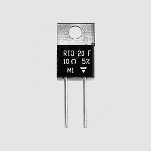 RTO20FE000,1 Resistor TO220 20W 5% 0,1R RTO20F_