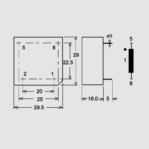 SDF250A3,15 Choke 250uH 3,15A Fig. 4