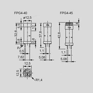 3101.0045 SCHURTER PC Fuse Holder VDE 5x20 Vertical FPG4-_