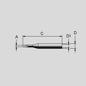 ERSA-032BD Soldering Tip 30S Pencil 1,1mm ERSA-162KD, _-172KD