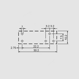 F4341-12S Relay SPDT 10A 12V 580R AgSnO2 43.41.7.012.4000 Pin Board