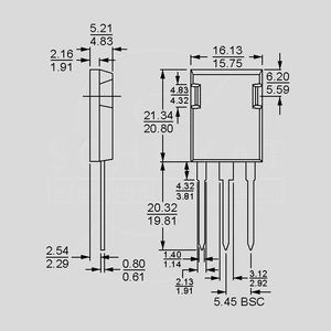 DSEP30-12AR FRED 1200V 30A 165W 40ns TO247-Isoplus TO247-Isoplus