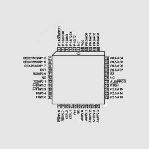 P89V51RC2FN ISP-MC 32K-Flash 40MHz DIP40 PLCC44 P89V51_