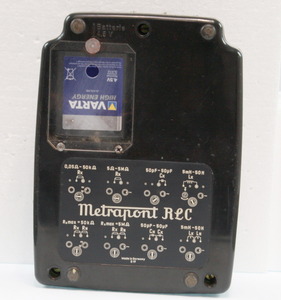 METRAPONT-RLC-G19 Antique LCR-Meter årgang ca. 1961