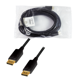 CV0076 DisplayPort cable, DP/M to DP/M, 4K/60 Hz, black, 7.5 m