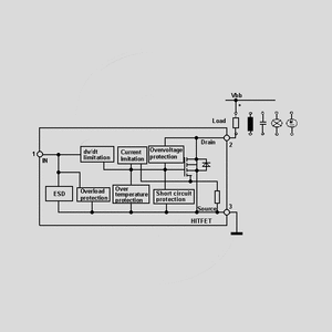 ISP452 High-Side Sw. 40V &gt;0,7A SOT223 BTS117TC