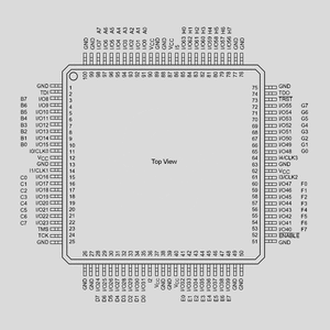 M4A5-128/64-7VN 128Macro 64I/O 7,5ns TQFP100 M4A5-128/64-_VN