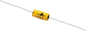 CFT003,3 El-Capacitor Bipolar 3,3uF/100V 10x30mm Produktbillede