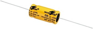 CFT068 El-Capacitor Bipolar 68uF/100V 16x39mm Produktbillede