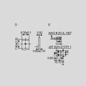 NP65-12 Lead-Acid Rech. Battery 12V/65 Ah VdS Dimensions Terminals
