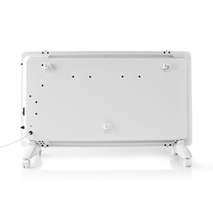 N-WIFIHTPL20FWT Wi-Fi Smart-konvektionsradiator | Termostat | Frontpanel af glas | 2000 W | Hvid