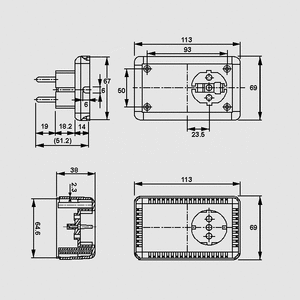 SSG200 ABS Enclosure SK+L SG422