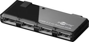 N-CMP-USB2HUB22 USB 2.0 HUB, 4 porte, inkl. netdel