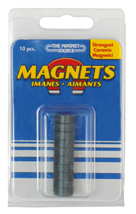 07002 Magnetsæt, 10 stk. Ø12 x 5mm