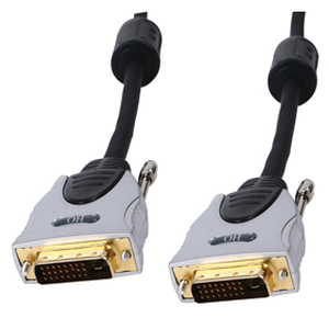N-HQSS5193/2.5 DVI-D dual link kabel, han/han, HQ, 2,5 meter