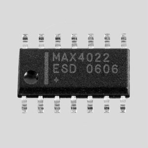 MAX4019ESD+ 3xClsd-Loop Buff 200MHz -40/+85&deg;C SO14