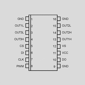 U6803B-MFPY 3xDr. Therm. Monitoring 3x25mA SO8