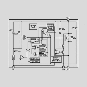 IPS7091SPBF High-Side Sw. 65V 1,5A D&sup2;Pak-5 IR3314SPBF