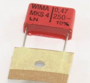 MKS4N470K250-15 MKT Capacitor 470nF 250V 10% P15